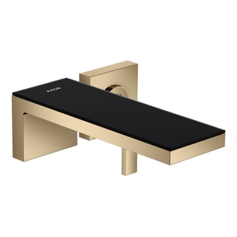 hansgrohe Axor MyEdition plaque 245x82 mm, verre, noir