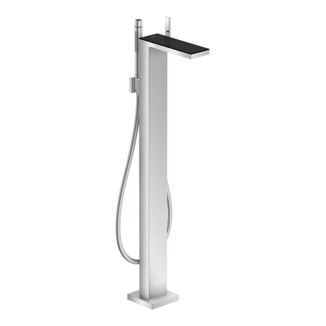 hansgrohe Axor MyEdition plaque 245x82 mm, verre, noir