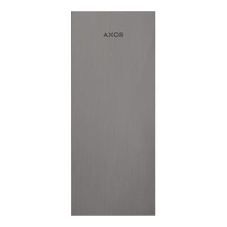 hansgrohe Axor MyEdition plaque 245x82mm, chrome noir brossé, métal