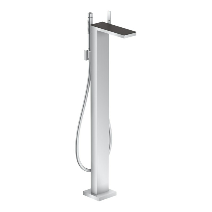 hansgrohe Axor MyEdition plaque 245x82mm, chrome noir brossé, métal