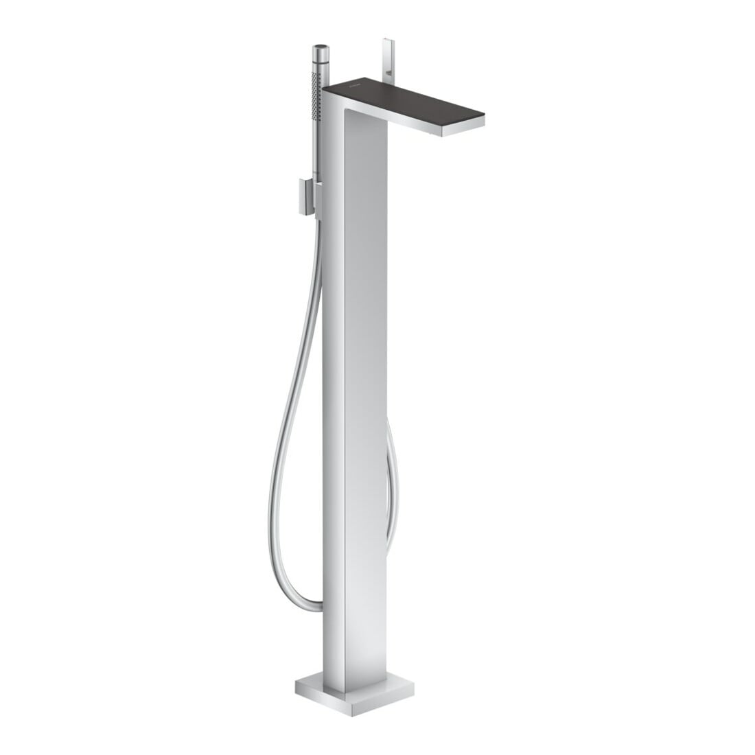 hansgrohe Axor MyEdition plaque 245x82mm, chrome noir brossé, métal