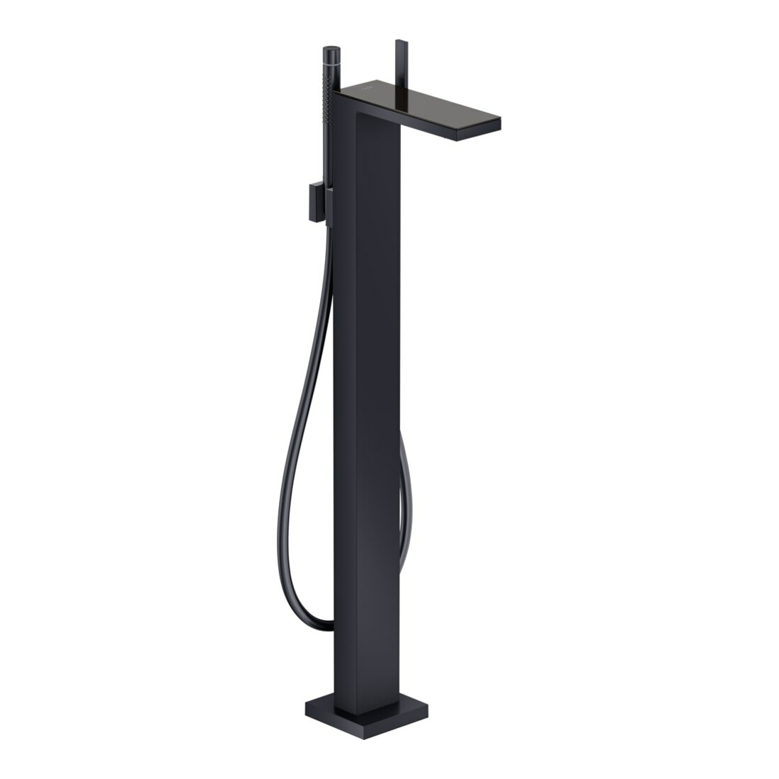 hansgrohe Axor MyEdition plaque 245x82mm, chrome noir poli, métal