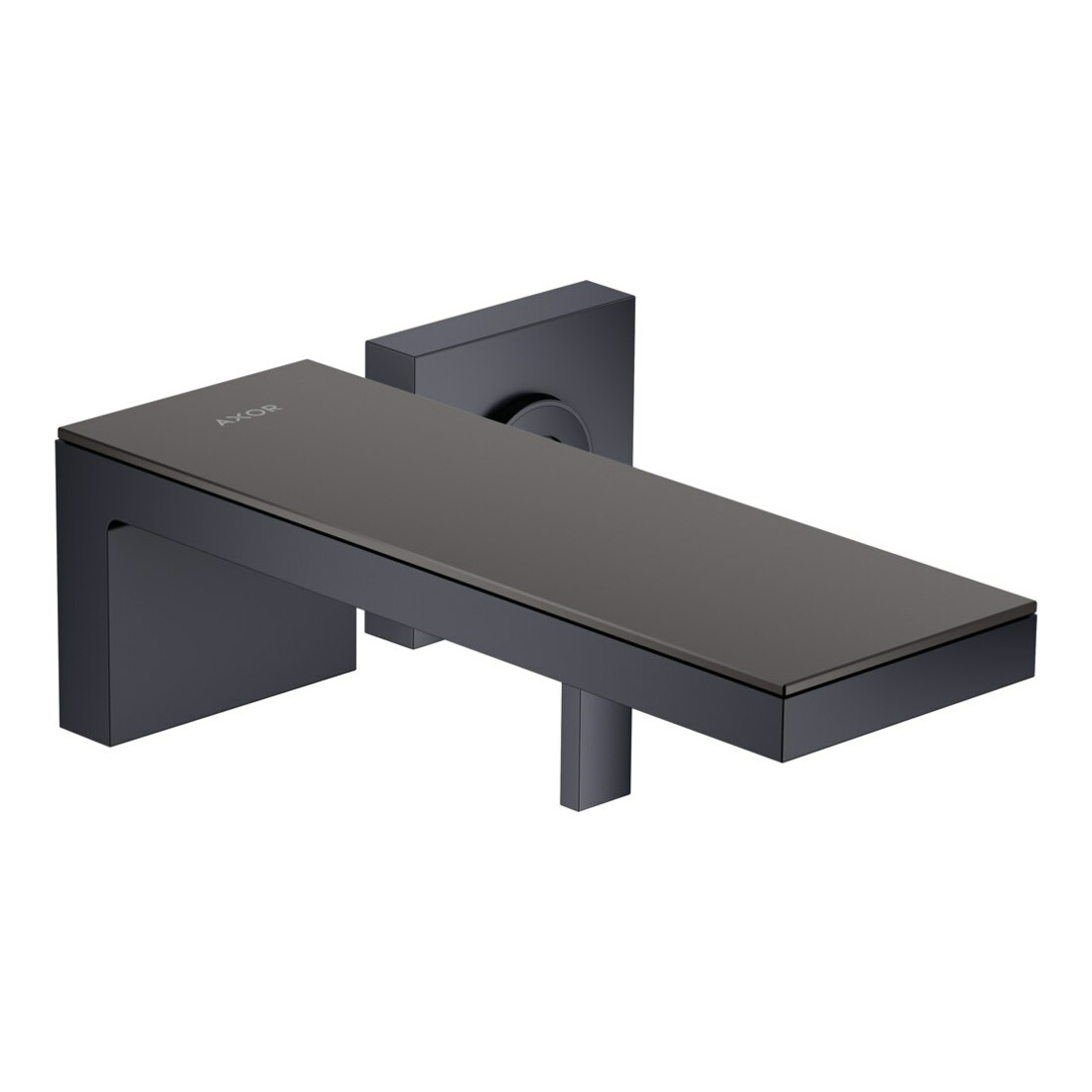 hansgrohe Axor MyEdition plaque 245x82mm, chrome noir poli, métal