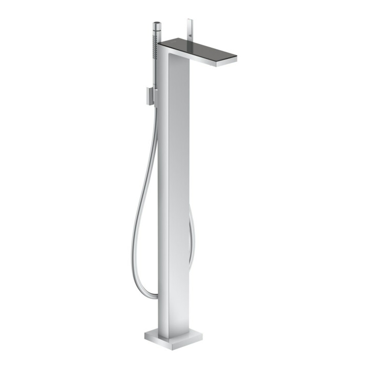 hansgrohe Axor MyEdition plaque 245x82mm, chrome noir poli, métal