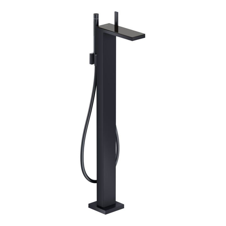 hansgrohe Axor MyEdition plaque 245x82mm, chrome noir poli, métal