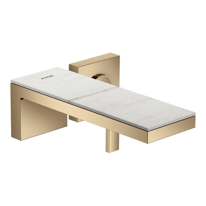 hansgrohe Axor MyEdition Plaque 245x82mm, Marbre Lasa Covelano Vena Oro