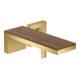 hansgrohe Axor MyEdition plaque 245x82mm, noyer américain
