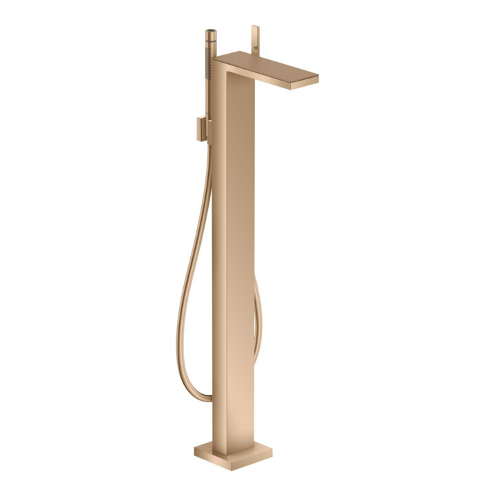 hansgrohe Axor MyEdition plaque 245x82mm, or rouge brossé, métal