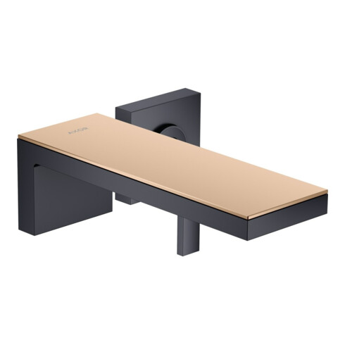 hansgrohe Axor MyEdition plaque 245x82mm, or rouge brossé, métal
