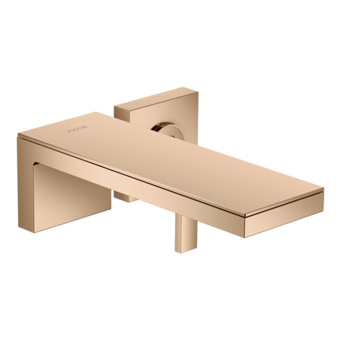 hansgrohe Axor MyEdition Plaque 245x82mm, rouge doré poli, métal