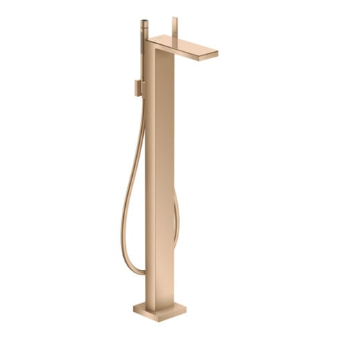 hansgrohe Axor MyEdition Plaque 245x82mm, rouge doré poli, métal