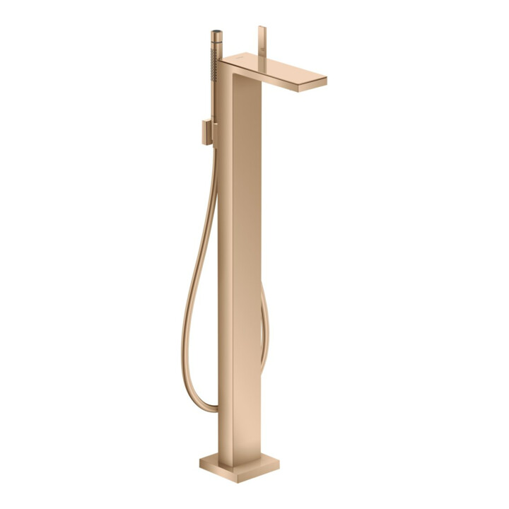 hansgrohe Axor MyEdition Plaque 245x82mm, rouge doré poli, métal