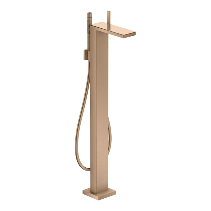 hansgrohe Axor MyEdition Plaque 245x82mm, rouge doré poli, métal