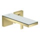 hansgrohe Axor MyEdition Plaque 245x82mm, verre, miroir