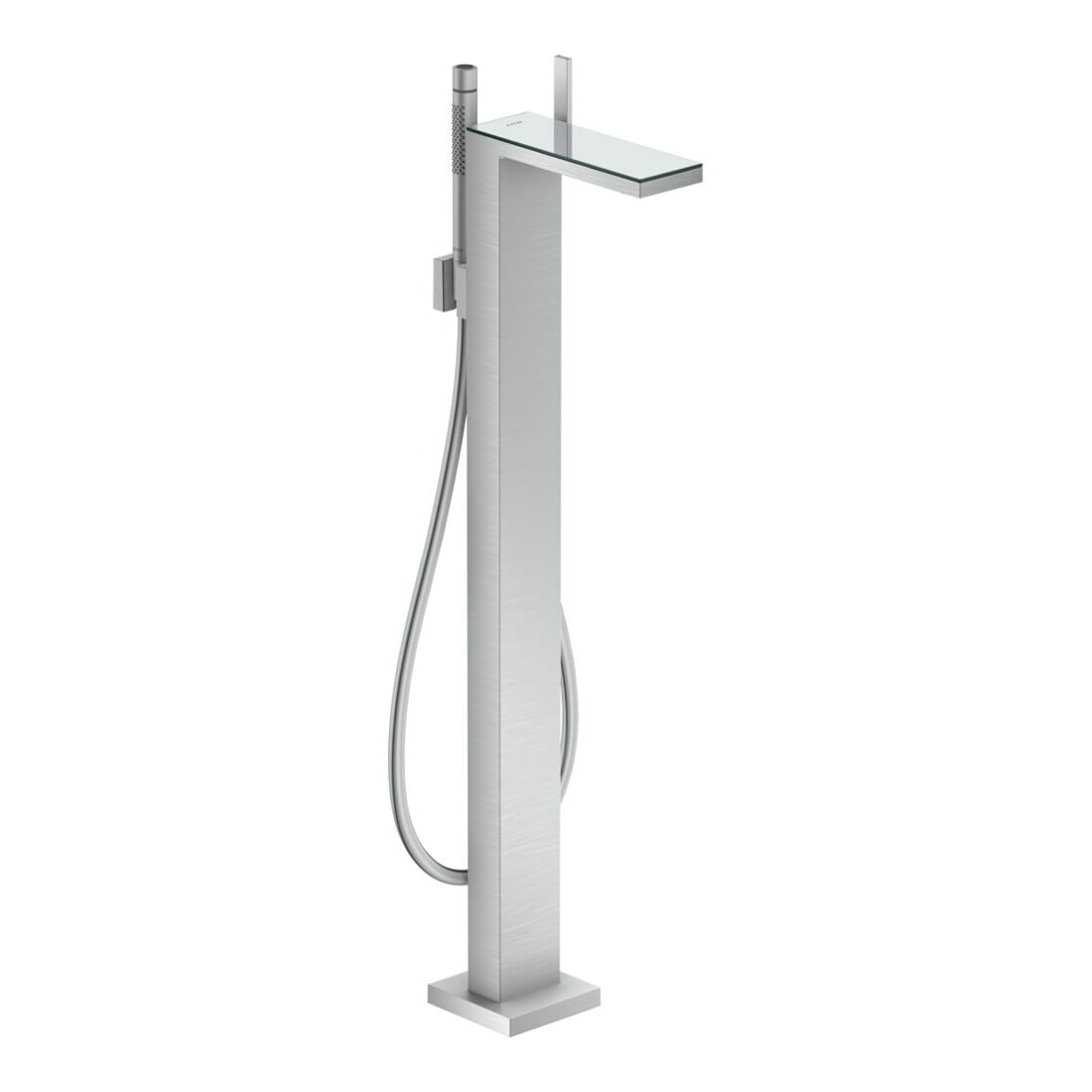 hansgrohe Axor MyEdition Plaque 245x82mm, verre, miroir