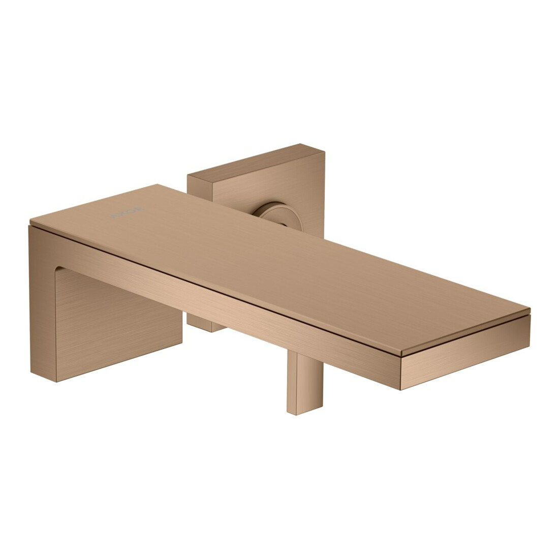 hansgrohe Axor MyEdition Set complet Mitigeur lavabo encastré, A 221 mm, sans plaque, brossé or rouge