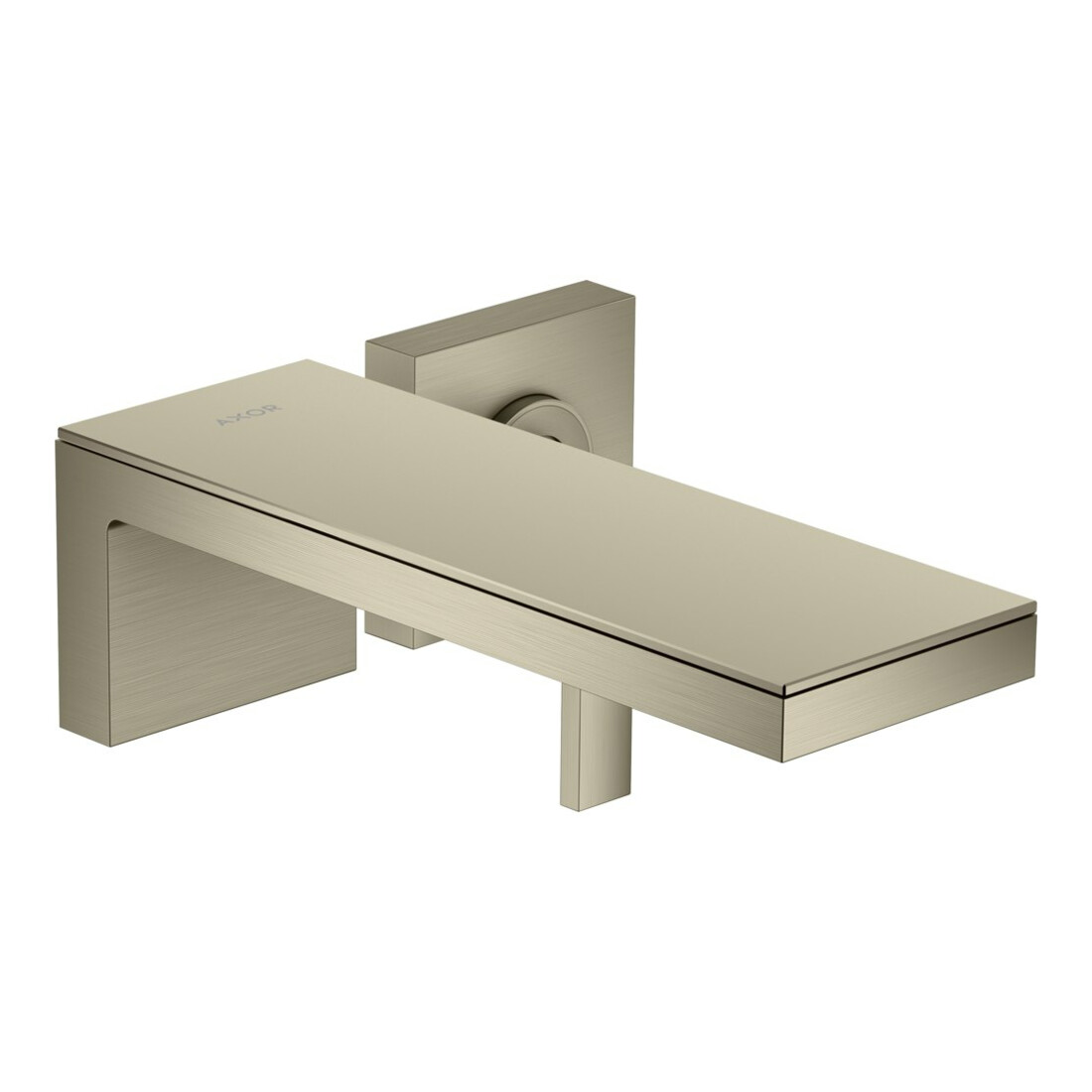 hansgrohe Axor MyEdition Set complet Mitigeur lavabo encastré, A 221 mm, sans plaque, nickel brossé