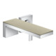 hansgrohe Axor MyEdition Set complet Mitigeur lavabo encastré, bec 221 mm, sans plaque, chrome
