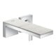 hansgrohe Axor MyEdition Set complet Mitigeur lavabo encastré, bec 221 mm, sans plaque, chrome