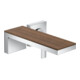 hansgrohe Axor MyEdition Set complet Mitigeur lavabo encastré, bec 221 mm, sans plaque, chrome