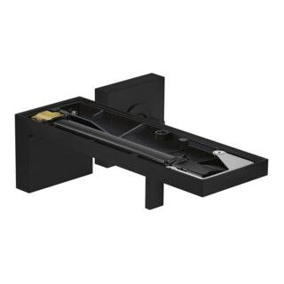 hansgrohe Axor MyEdition Set complet Mitigeur lavabo encastré, bec 221 mm, sans plaque, mat noir