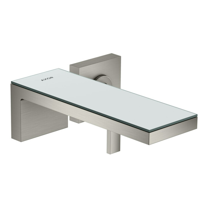 hansgrohe Axor MyEdition Set complet Mitigeur lavabo encastré, H 221 mm, sans plaque, aspect acier inoxydable