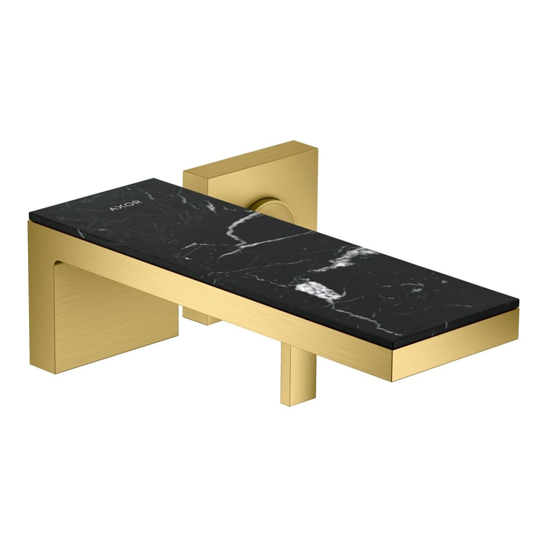 hansgrohe Axor MyEdition Set complet Mitigeur lavabo encastré, H 221 mm, sans plaque, optique or brossé
