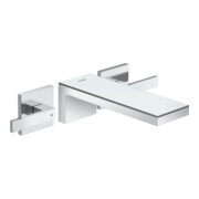 hansgrohe Axor MyEdition Set complet Robinet lavabo 3 trous, chromé/verre miroir-3