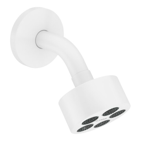 hansgrohe Axor One 75 1j EcoSm. pommeau de douche avec bras de douche, blanc mat