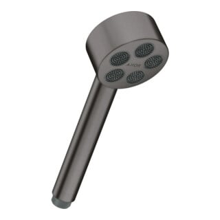 hansgrohe Axor One EcoSmart DN 15, 75 mm, pommeau de douche, 1 jet, chrome noir brossé