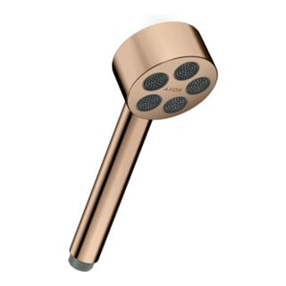 hansgrohe Axor One EcoSmart Douchette DN 15, 75 mm, 1 jet, or rouge poli