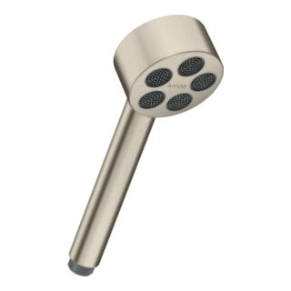 hansgrohe Axor One EcoSmart pommeau de douche DN 15, 75 mm, 1 jet, nickel brossé