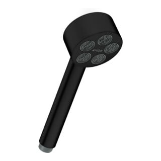 hansgrohe Axor One EcoSmart pommeau de douche DN 15, 75 mm, 1 jet, noir mat