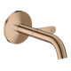 hansgrohe Axor One inbouwset UP-WT-EHM uitl. 160 mm gepolijst roodgoud