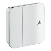 hansgrohe Axor One Kit de montage fini mitigeur encastré, 1 voie, aspect acier inoxydable