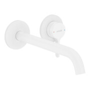hansgrohe Axor One kit de montage prêt à l’emploi UP-EHM, avec levier, sortie 220 mm, blanc mat