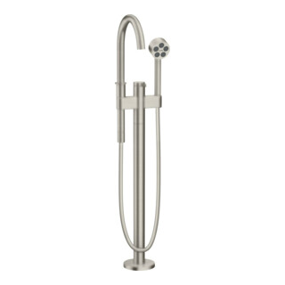 hansgrohe Axor One Mitigeur baignoire 1 levier, bec 220 mm, pied au sol, aspect inox