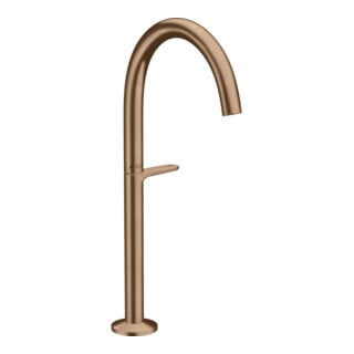 hansgrohe Axor One Mitigeur lavabo 1 trou Sel. 260 A 165 mm, pour AWT, avec vidage poussoir, chrome brillant