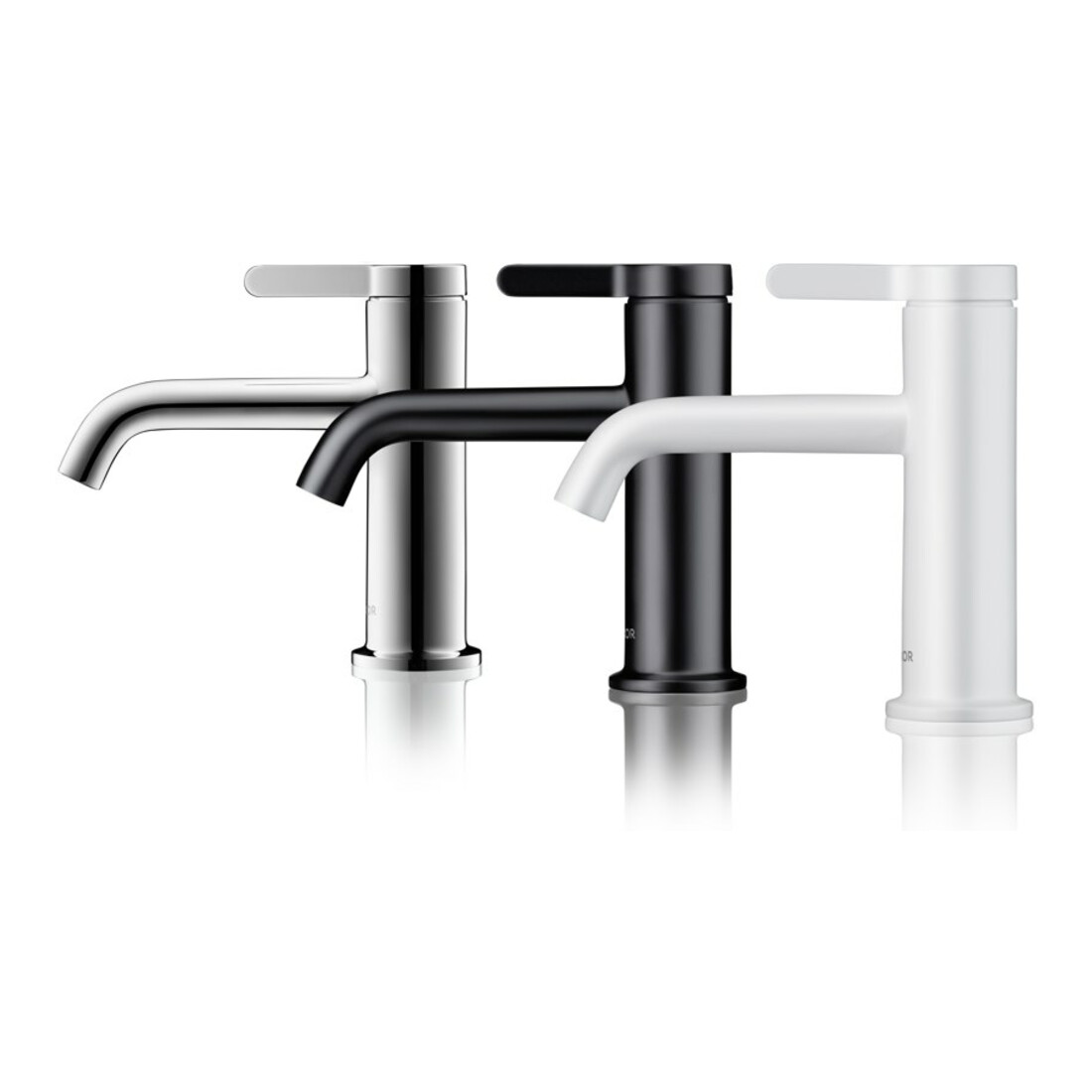 hansgrohe Axor One Mitigeur lavabo 70 130 mm, vidage non verrouillable, mat noir