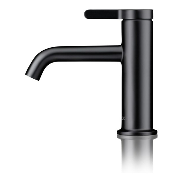 hansgrohe Axor One Mitigeur lavabo 70 130 mm, vidage non verrouillable, mat noir