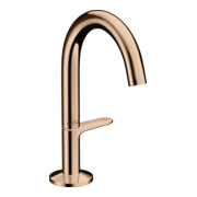 hansgrohe Axor One Mitigeur lavabo monocommande Sel. 140 A 122mm, avec bonde push-open, poli or rouge