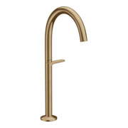 hansgrohe Axor One Mitigeur lavabo monocommande Sel. 260 A 165 mm, f AWT, avec vidage poussoir, bronze