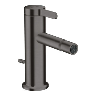 hansgrohe Axor One Mitigeur monocommande bidet A 113 mm, avec tirette, brossé bleu vc