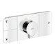 hansgrohe Axor One Module thermostat encastré prêt à monter, 3 sorties, chrome-1