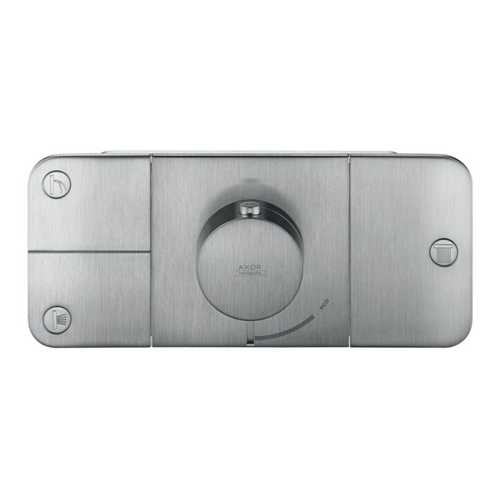 hansgrohe Axor One Module thermostat encastré prêt à monter, 3 sorties, chrome