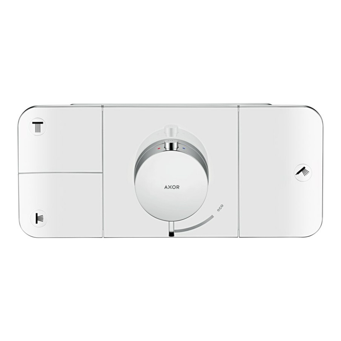 hansgrohe Axor One Module thermostat encastré prêt à monter, 3 sorties, chrome