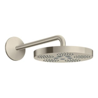 hansgrohe Axor One pomme de douche avec bras de douche, 1 jet, nickel brossé