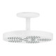 hansgrohe Axor One pomme de douche plafond, 1 jet, blanc mat-1