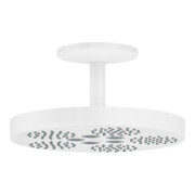 hansgrohe Axor One pomme de douche plafond, 1 jet, blanc mat