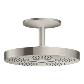 hansgrohe Axor One pomme de douche plafond, 2 jets, aspect inox
